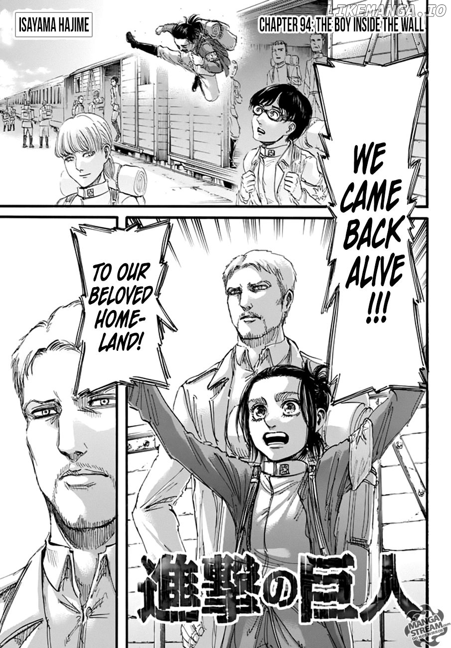 Shingeki no Kyojin, Chapter 94 image 01